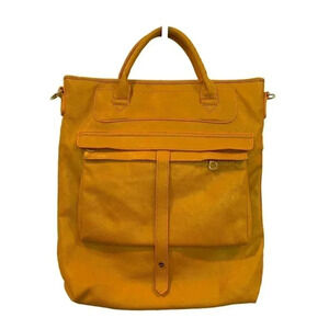 Co-Lab Yellow Vegan Leather Tote Bag